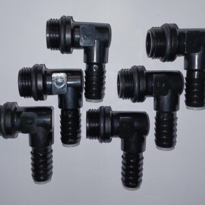Plastvinkel R15 paket 6 st till luftningssystem LB